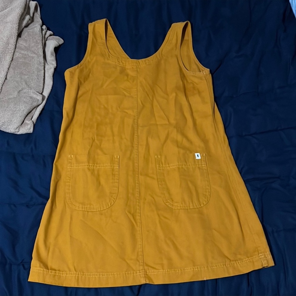 Cotopaxi Size L Mustard Yellow Dress - Picture 2 of 2